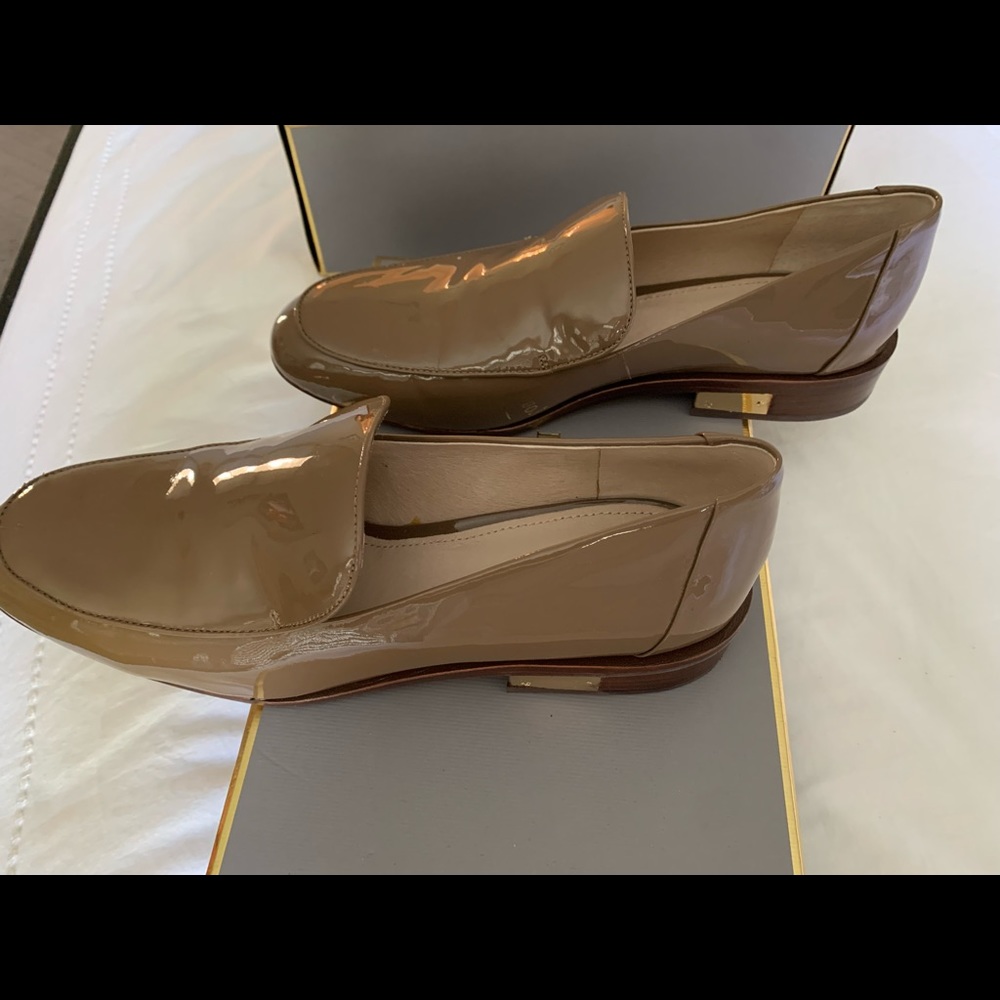 Louise et Cie warm taupe loafers